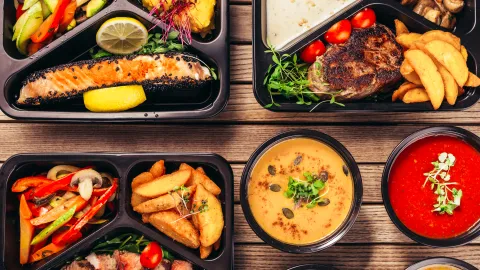 Takeaway-ruokaa
