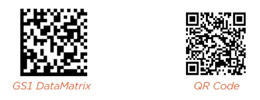 Datamatrix ja QR
