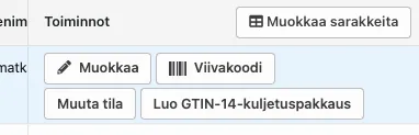 GS1 Rekisteri viivakoodin tekeminen