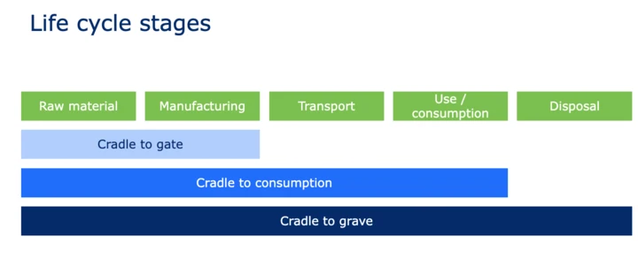 Life cycle stages