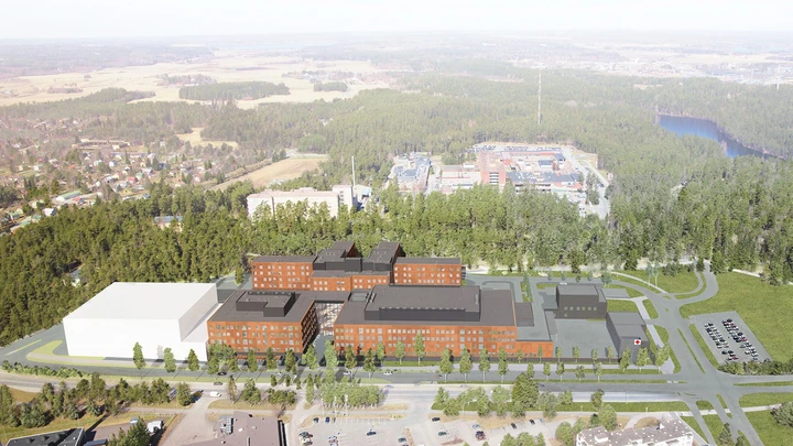Ahveniston sairaalan havainnekuva